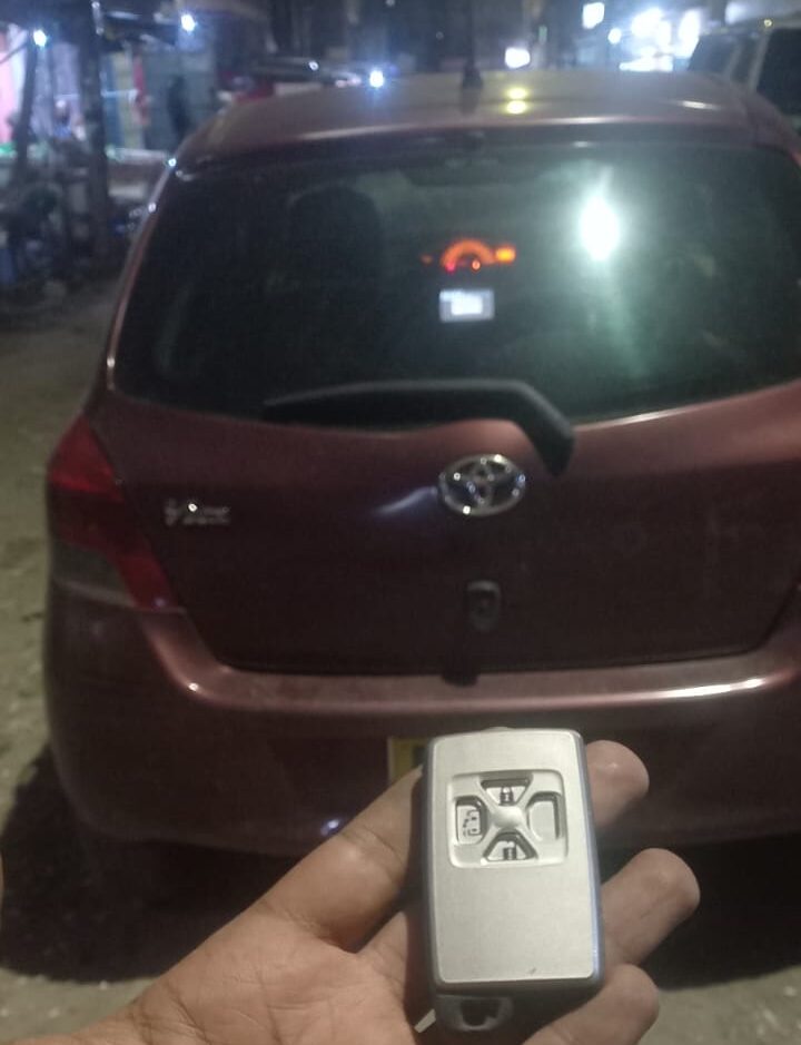 Toyota Vitz Lost key Replaced Kariobangi South