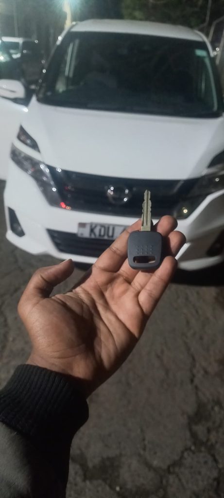 2018 Nissan Serena Lost Key Replaced in JKIA