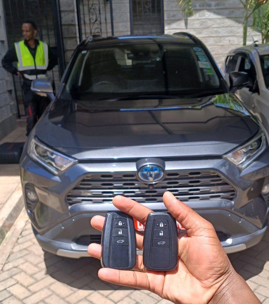 2021 Toyota Rav4 Hybrid Spare Key Programming in Kilimani