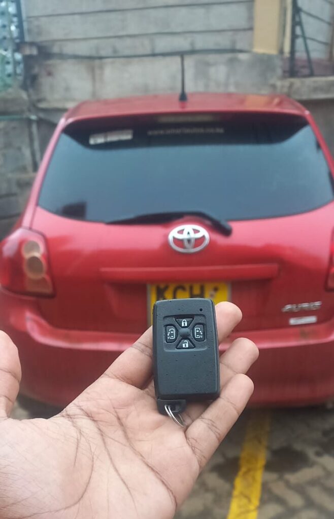 2009 Toyota Auris Lost key Replaced in Zambezi